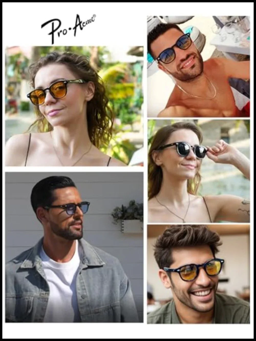 Vintage Retro Round Sunglasses UV400 Metal Frame Unisex